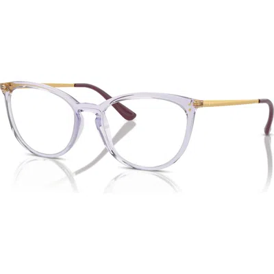 Vogue Eyewear 51mm Cat Eye Optical Glasses In Purple