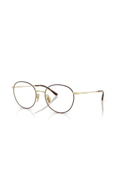 Vogue Eyewear 51mm Phantos Optical Glasses In Neutral
