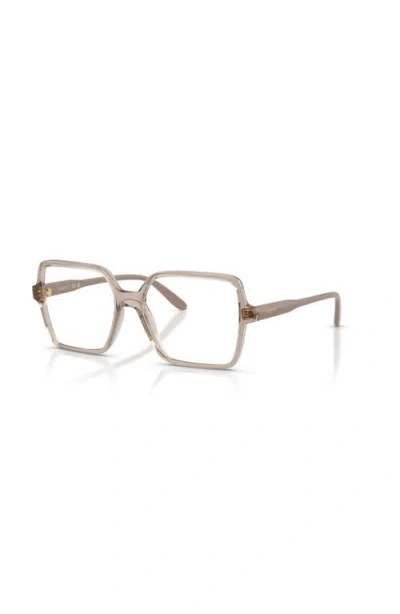 Vogue Eyewear 51mm Square Optical Glasses In Pattern