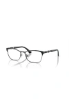 Vogue Eyewear 52mm Cat Eye Optical Glasses In Black