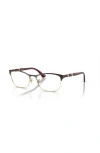 Vogue Eyewear 52mm Cat Eye Optical Glasses In Red