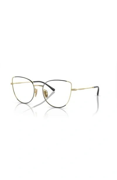 Vogue Eyewear 53mm Cat Eye Optical Glasses In Gray