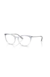 Vogue Eyewear 53mm Cat Eye Optical Glasses In Transparent