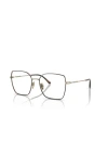 Vogue Eyewear 53mm Irregular Optical Glasses In Brown