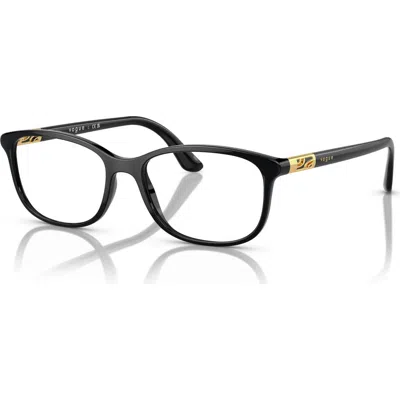 VOGUE EYEWEAR VOGUE EYEWEAR 53MM RECTANGLE OPTICAL GLASSES