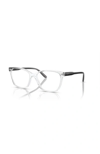 Vogue Eyewear 53mm Rectangle Optical Glasses In Neutral