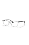 Vogue Eyewear 53mm Rectangle Optical Glasses In Gray