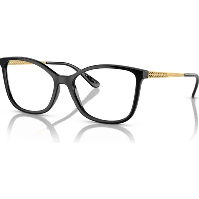 Vogue Eyewear 54mm Butterfly Optical Glasses In Black