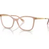 Vogue Eyewear 54mm Butterfly Optical Glasses In Brown