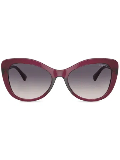 Vogue Eyewear Sonnenbrille Mit Butterfly-gestell In Rot