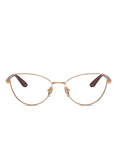 Vogue Eyewear 猫眼镜框眼镜 In Gold