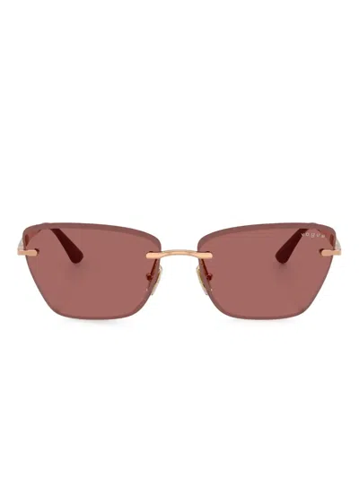 Vogue Eyewear Cat-eye Frame Sunglasses In Pink