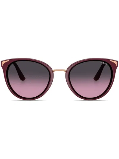 Vogue Eyewear Sonnenbrille Mit Cat-eye-gestell In Rot