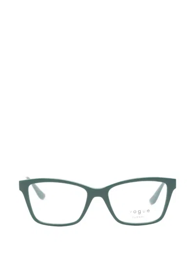 Vogue Eyewear Cat-eye Frame Glasses In Green