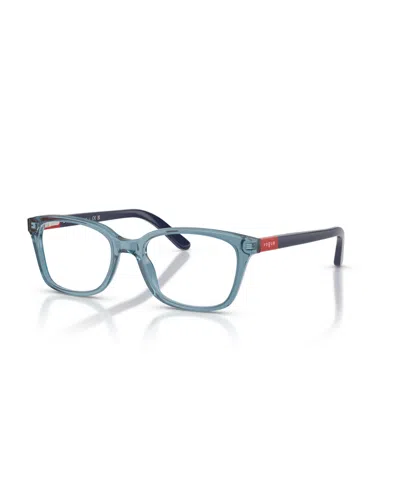 Vogue Eyewear Kids' Child Eyeglasses, Vy2001 In Blue
