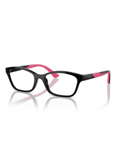 Vogue Eyewear Kids' Child Eyeglasses, Vy2024 In Black