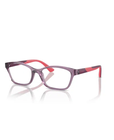 Vogue Eyewear Kids' Child Eyeglasses, Vy2024 In Purple