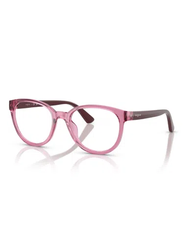 Vogue Eyewear Kids' Child Eyeglasses, Vy2029 In Pink