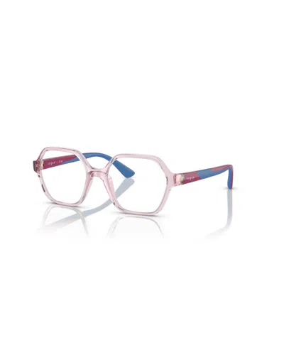 Vogue Eyewear Child Irregular Eyeglasses, Vy2022 In Pink