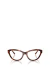 Vogue Eyewear Eyeglasses In Brown