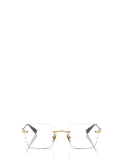 Vogue Eyewear Eyeglasses In Gold