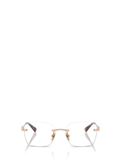 Vogue Eyewear Eyeglasses In Gold
