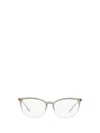Vogue Eyewear Cat-eye Transparent-frame Glasses In Top Gradient Brown/crystal