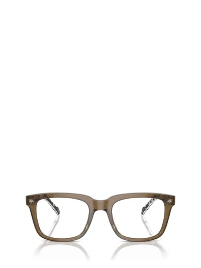 Vogue Eyewear Eyeglasses In Transparent Olive Green