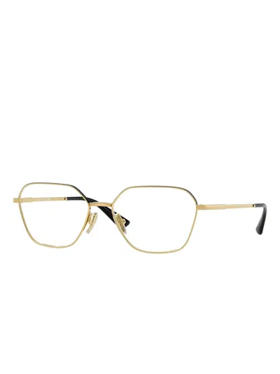 Vogue Eyewear Geometric-frame Glasses In Gold