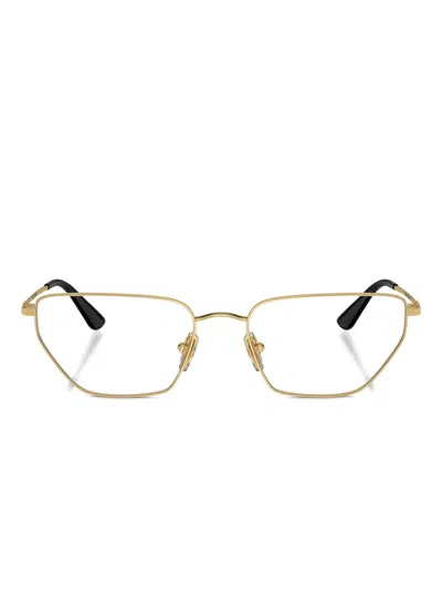 Vogue Eyewear Geometric-frame Glasses In Gold
