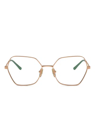 Vogue Eyewear 几何形镜框眼镜 In Yellow