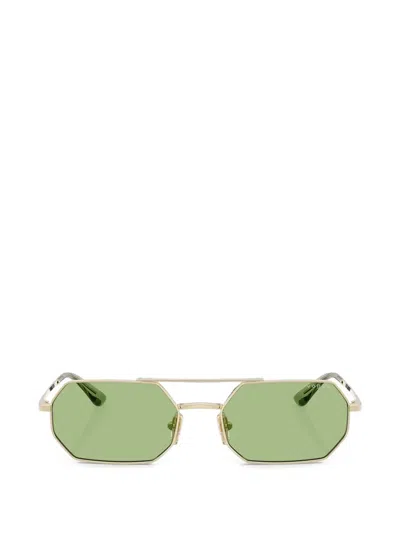 Vogue Eyewear Geometric-frame Double-bridge Sunglasses In Pattern