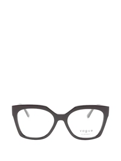 Vogue Eyewear Geometric-frame Glasses In Brown