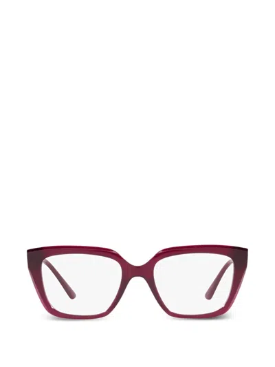 Vogue Eyewear Geometric-frame Glasses In Burgundy