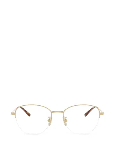 Vogue Eyewear Geometric-frame Glasses In Gold