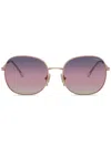 Vogue Eyewear Woman Sunglass Vo4272s In 5152u6 Rose Gold