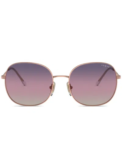 Vogue Eyewear Woman Sunglass Vo4272s In Trigradient Brown,violet,blue
