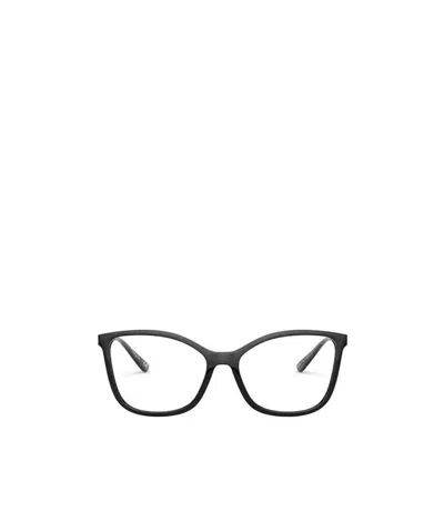 Vogue Eyewear Inverted Trapezoidal Full-frame Glasses In Black