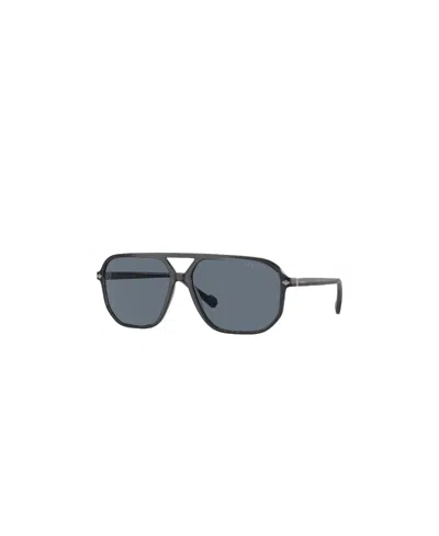Vogue Eyewear Logo Sunglasses In Blue