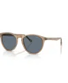 Vogue Eyewear Men's Polarized Sunglasses Vo5599s In Transparent Brown