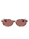 Vogue Eyewear Oval-frame Sunglasses In Pink