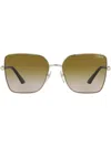 Vogue Eyewear Oversized-frame Sunglasses In Brown