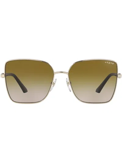 Vogue Eyewear Oversized-frame Sunglasses In Brown