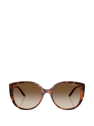 Vogue Eyewear Oversized-frame Sunglasses In Brown