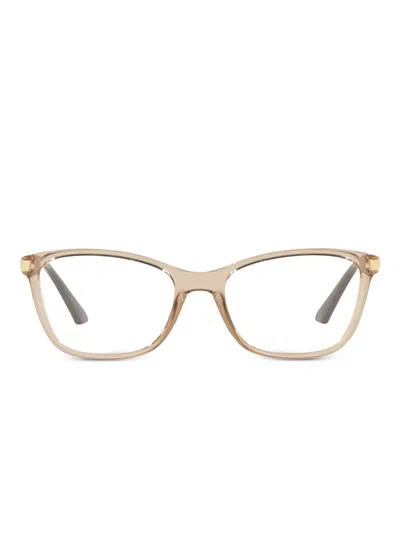 Vogue Eyewear 长方形镜框眼镜 In Neutral