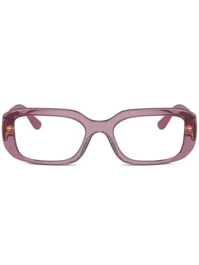 Vogue Eyewear 长方形镜框眼镜 In Purple