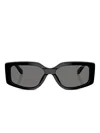 Vogue Eyewear Rectangle-frame Sunglasses In Black