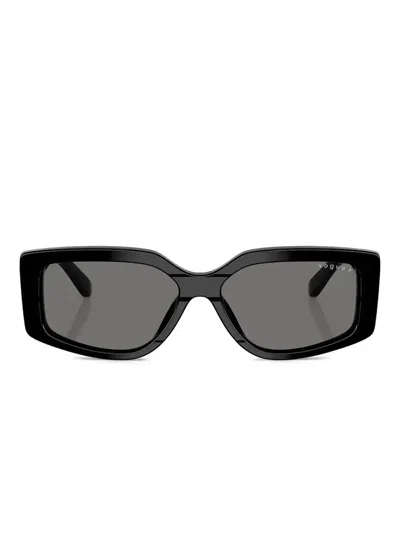 Vogue Eyewear Rectangle-frame Sunglasses In Black