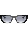 Vogue Eyewear Rectangle-frame Sunglasses In Black