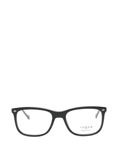Vogue Eyewear Rectangle-frame Glasses In Black